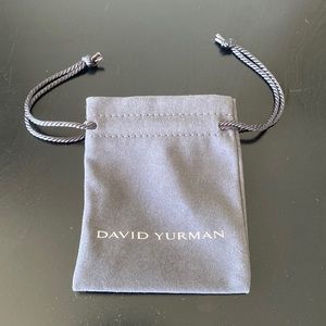 David Yurman Dark Jewelry Pouch